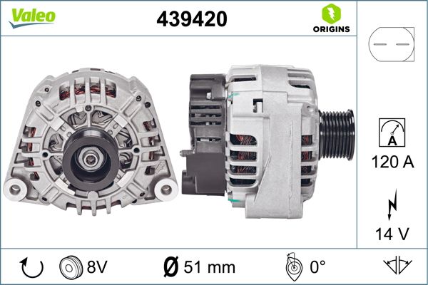 VALEO 439420 Alternator