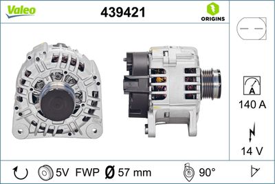Alternator VALEO 439421