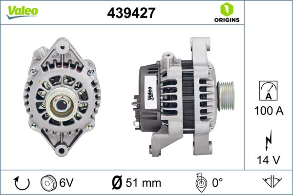 VALEO 439427 Alternator