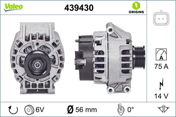 VALEO 439430 Alternator
