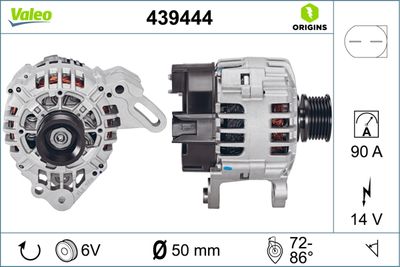 Alternator VALEO 439444