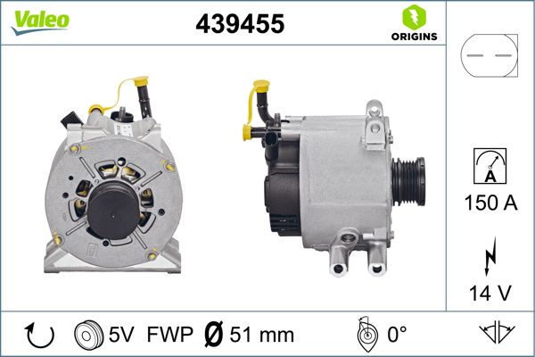 VALEO 439455 Alternator