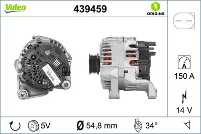 Alternator VALEO 439459