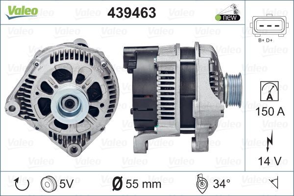 VALEO 439463 Alternator