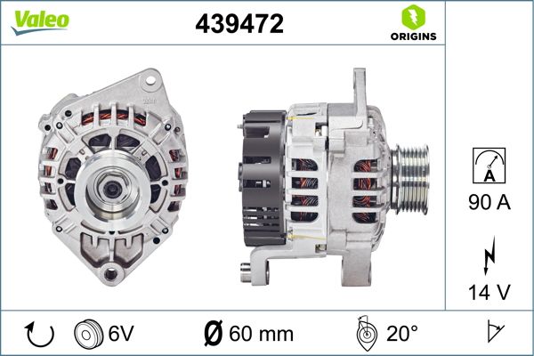 VALEO 439472 Alternator