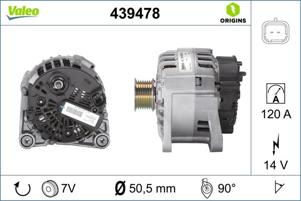 VALEO 439478 Alternator