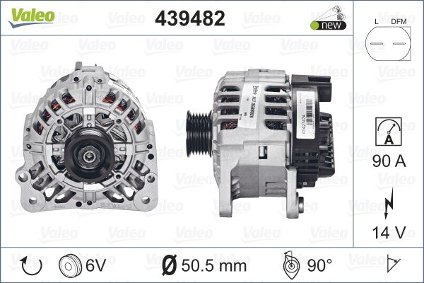 VALEO 439482 Alternator