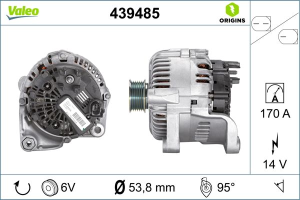 VALEO 439485 Alternator