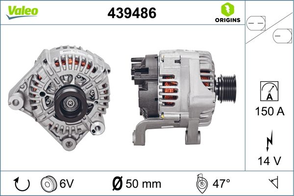 VALEO 439486 Alternator