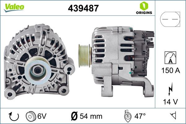 VALEO 439487 Alternator