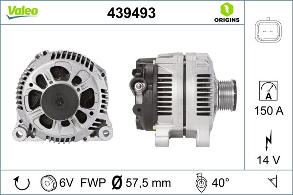VALEO 439493 Alternator
