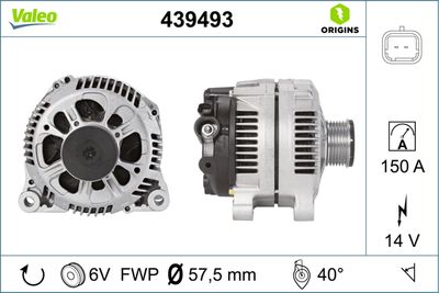 Alternator VALEO 439493