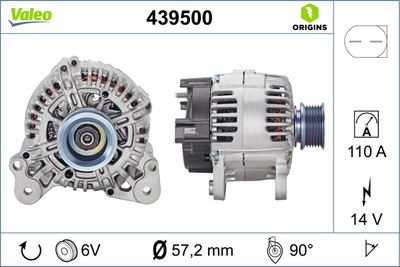 Alternator VALEO 439500