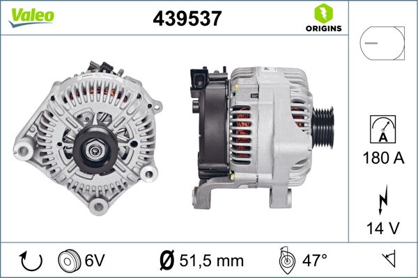 VALEO 439537 Alternator