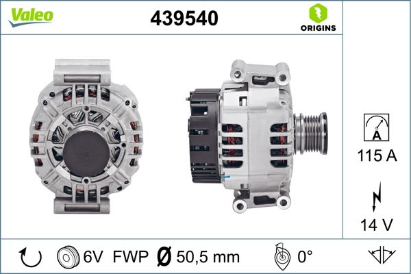 VALEO 439540 Alternator