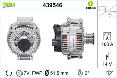 Alternator VALEO 439546
