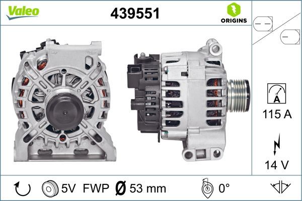 VALEO 439551 Alternator