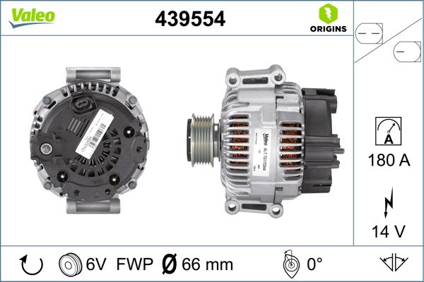VALEO 439554 Alternator