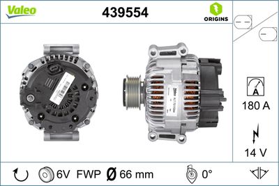 Alternator VALEO 439554