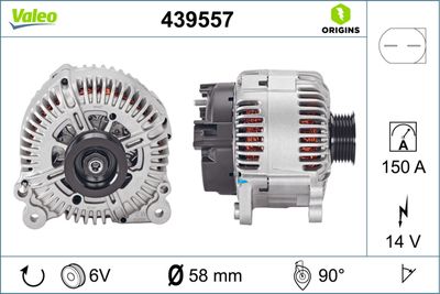 Alternator VALEO 439557