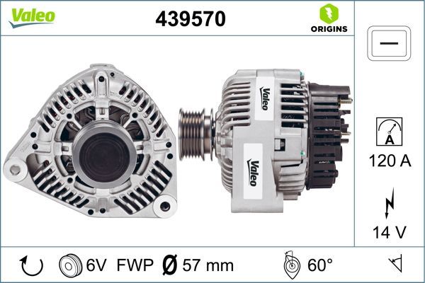 VALEO 439570 Alternator
