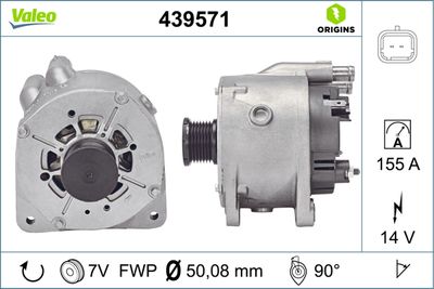 Alternator VALEO 439571