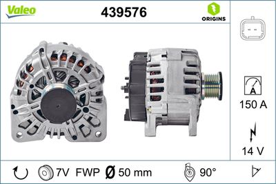 Alternator VALEO 439576