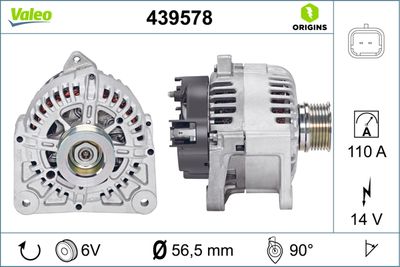 Alternator VALEO 439578