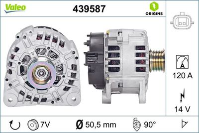 Alternator VALEO 439587