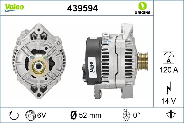VALEO 439594 Alternator