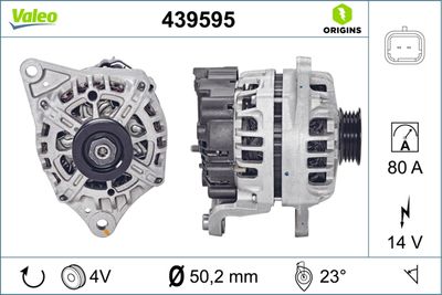 Alternator VALEO 439595