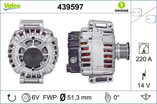 VALEO 439597 Alternator