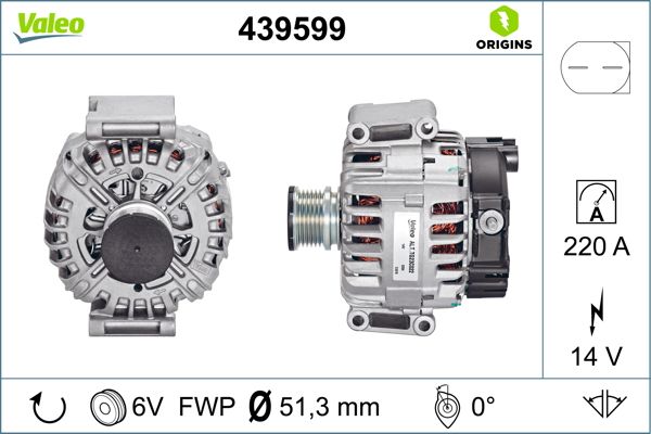 VALEO 439599 Alternator