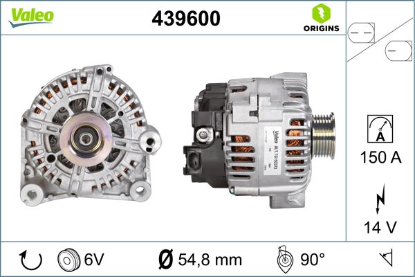 VALEO 439600 Alternator
