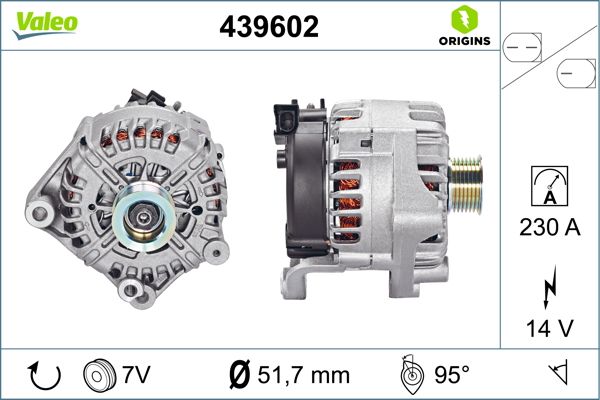 VALEO 439602 Alternator
