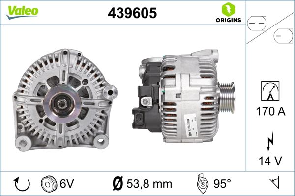 VALEO 439605 Alternator