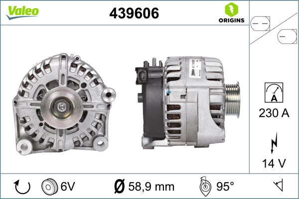 VALEO 439606 Alternator