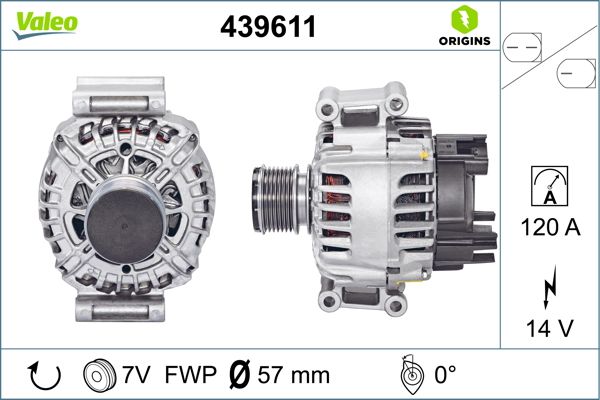 VALEO 439611 Alternator