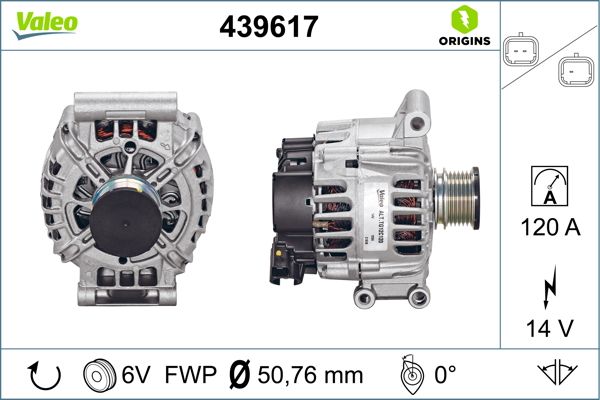 VALEO 439617 Alternator