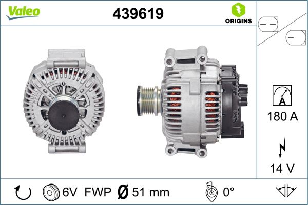 VALEO 439619 Alternator