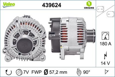 Alternator VALEO 439624