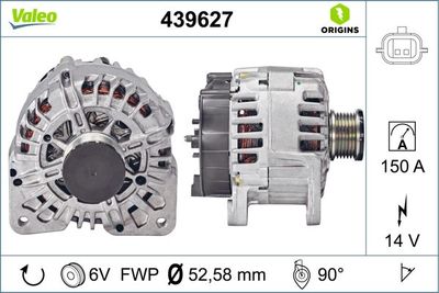 Alternator VALEO 439627