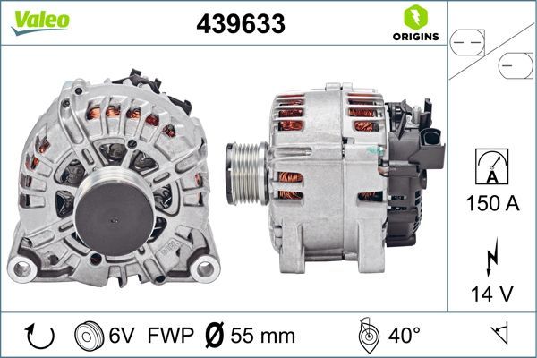 VALEO 439633 Alternator
