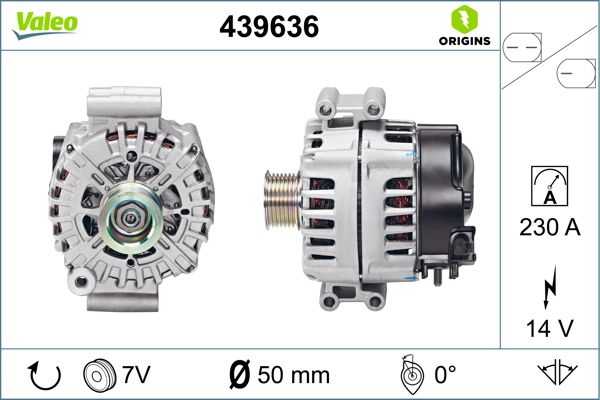 VALEO 439636 Alternator