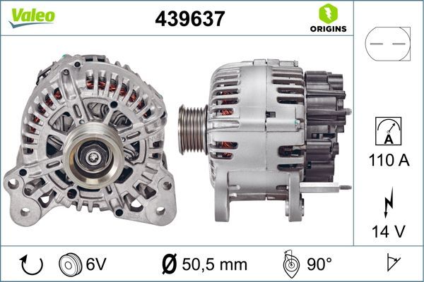 VALEO 439637 Alternator