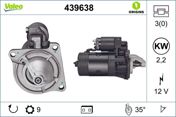 VALEO 439638 Starter