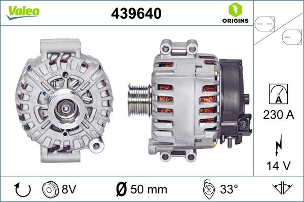 VALEO 439640 Alternator