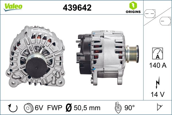 VALEO 439642 Alternator
