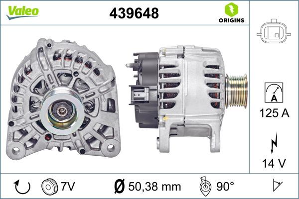 VALEO 439648 Alternator