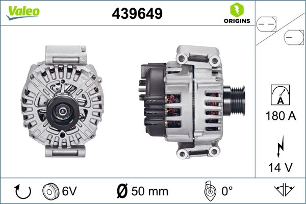 VALEO 439649 Alternator